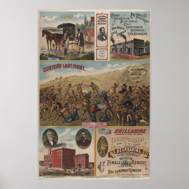 M.A. Simmons Liver Medicine Poster (Vorne)