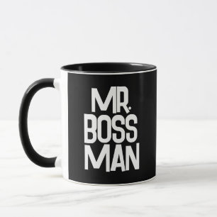 M. BOSS MAN CAFÉ MUG