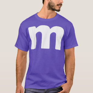 M Chocolate Candy Halloween Team Kostüm Funny Par T-Shirt