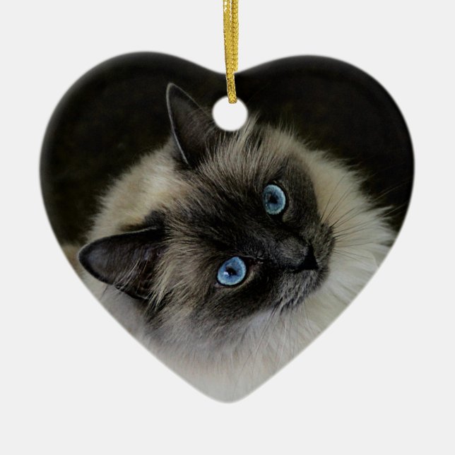 M ` Dame Keramik Ornament (Vorne)