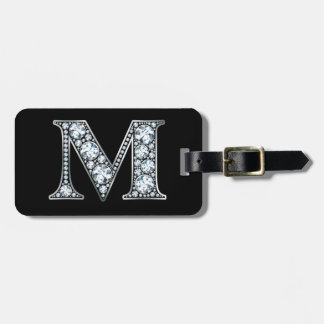 M "Diamond Bling" Luggage Tag Gepäckanhänger
