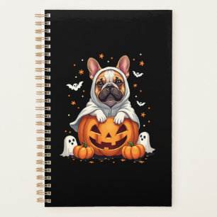 M drôle d'Anglais Bulldog Fantôme Boo Halloween Fe