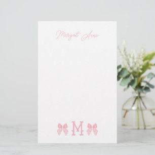 "M" Erstausgabe Briefpapier