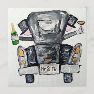 M. et M. faire-part de mariage