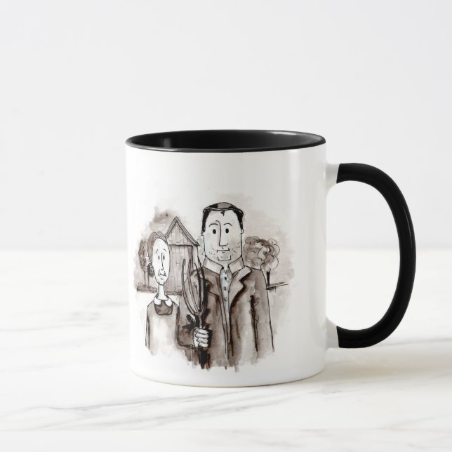 M. et Mme Farmer Mug (Droite)