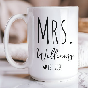 M. et Mme mug, tasse de couple sur mesure, tasse d