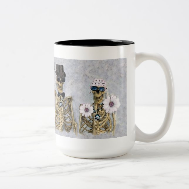 M. et Mme Skully Pirate Mug In pour le long-courri (Droit)
