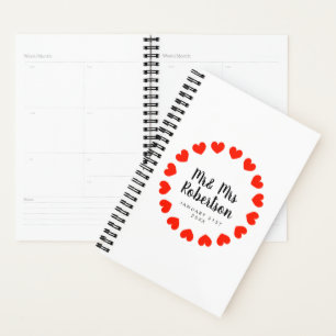 M. et Mme spiral planificateur pour le couple mari