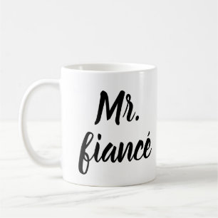 M. Fiance Café Mug - Enky Tendance Lettering