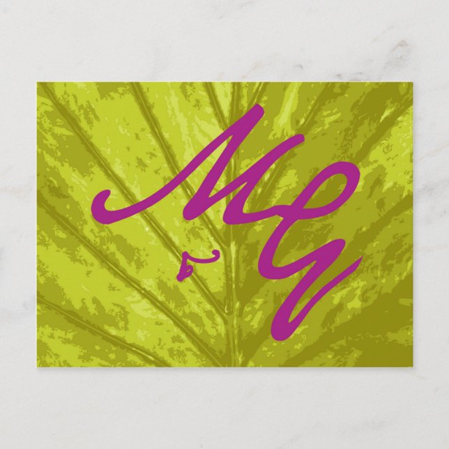 M&G Guestbook Postkarten (Vorderseite)