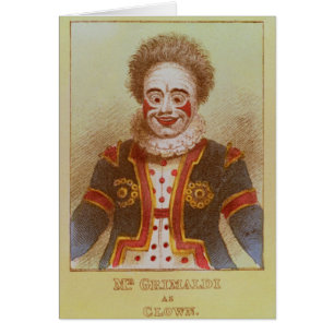 M. Grimaldi comme clown