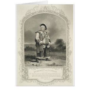M. Hackett comme Falstaff, en Henry IV (Loi I de