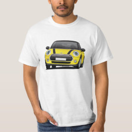 M Hatch Cooper S (F56) gelb - schwarz T-Shirt