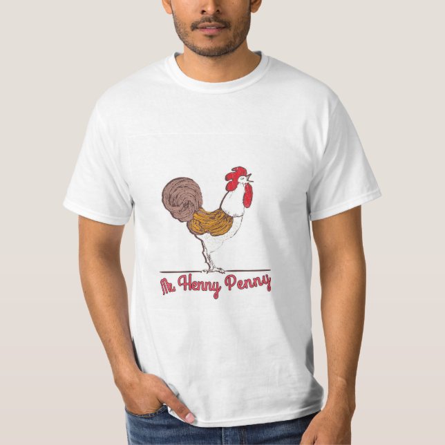 M. Henny Penny Tshirt pour hommes (Devant)