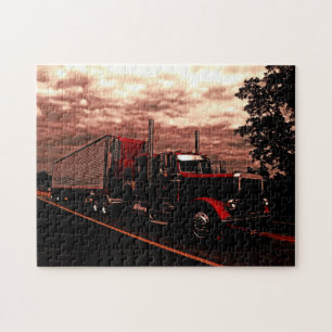 M Hornings Peterbilt 379 redigieren Puzzlespiel