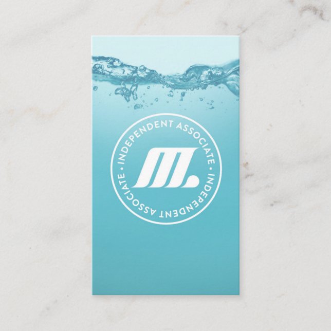 M-Hydratation Visitenkarte (Vorderseite)