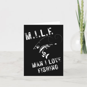 M.i.l.f. Mann I Liebe Fischerei Karte