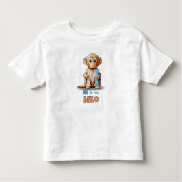 M is for Milo - Custom Toddler Shirt