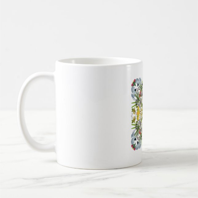 M ist für Madagaskar Kaffeetasse (Links)