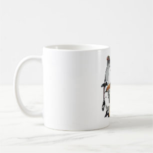 M ist für Meeresbiologe Kaffeetasse