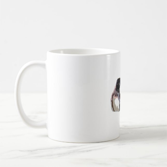 M ist für Milne Edwards Sifaka Kaffeetasse (Links)