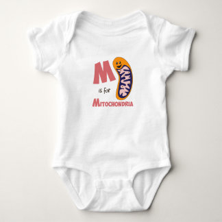 M ist für Mitochondrien-niedlichen Baby Strampler
