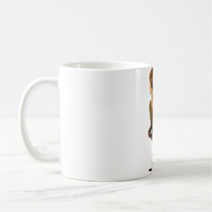 M ist für Mona Monkey Kaffeetasse