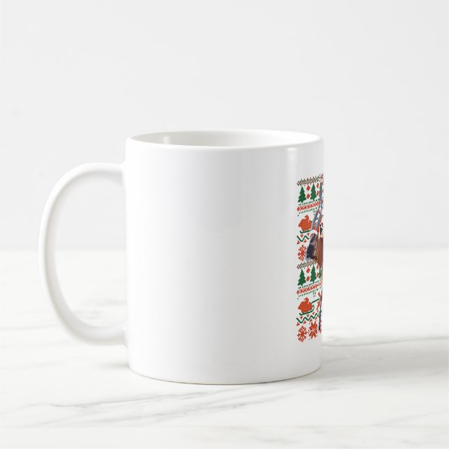 M ist für Mountain Bongo Kaffeetasse (Links)