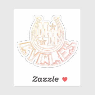 M&M Cycles Decal Aufkleber