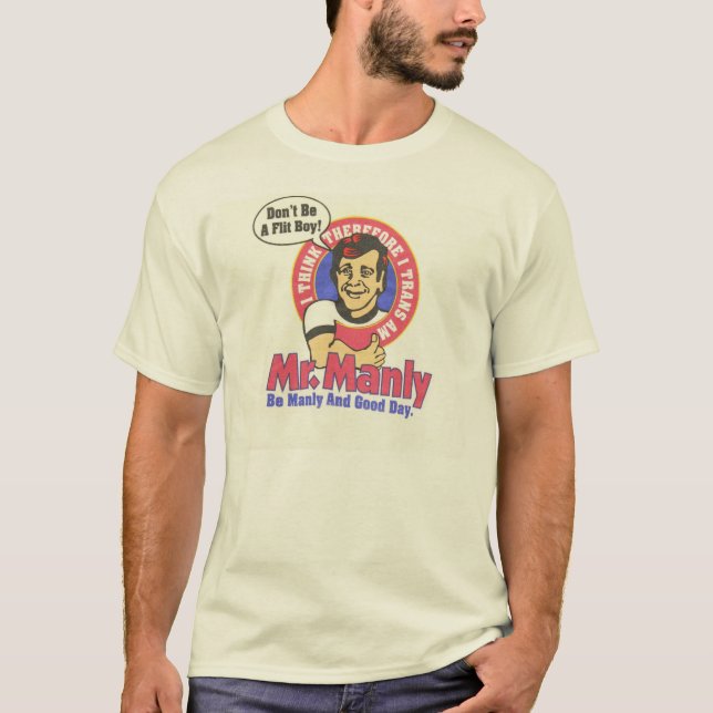 M. Manly Classic T-shirt (Devant)