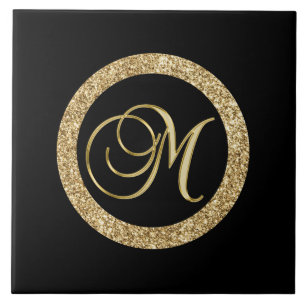M Monogramm Fliese