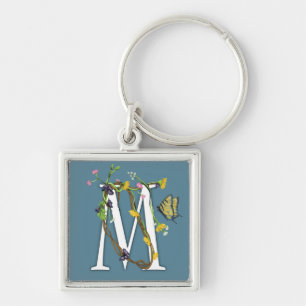 M-Monogramm Schlüsselanhänger
