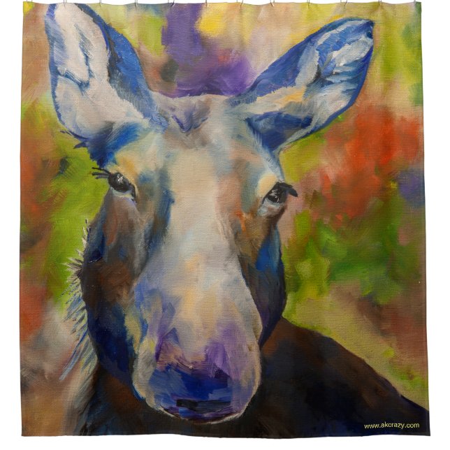 M. Moosey Moose Douche Rideau (Devant)