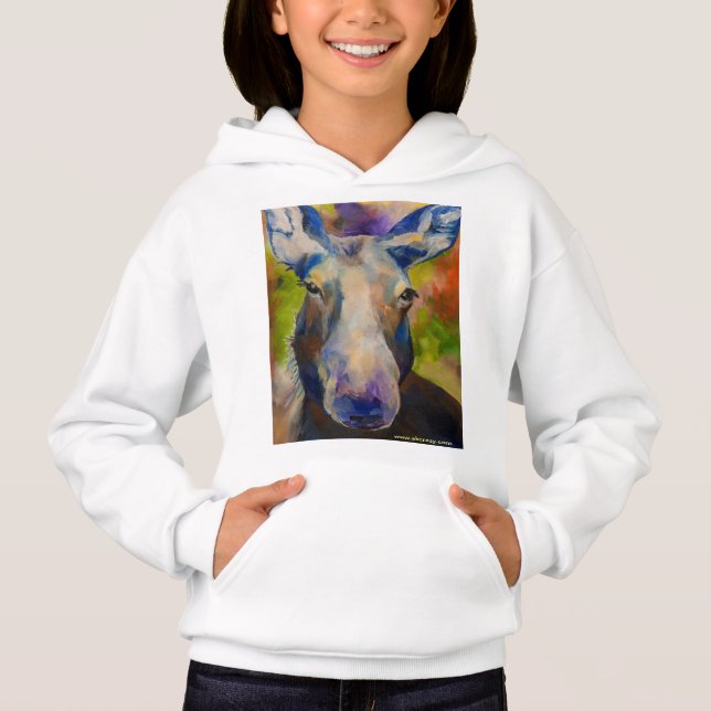 M. Moosey Moose Sweat - shirt à capuche (Devant)