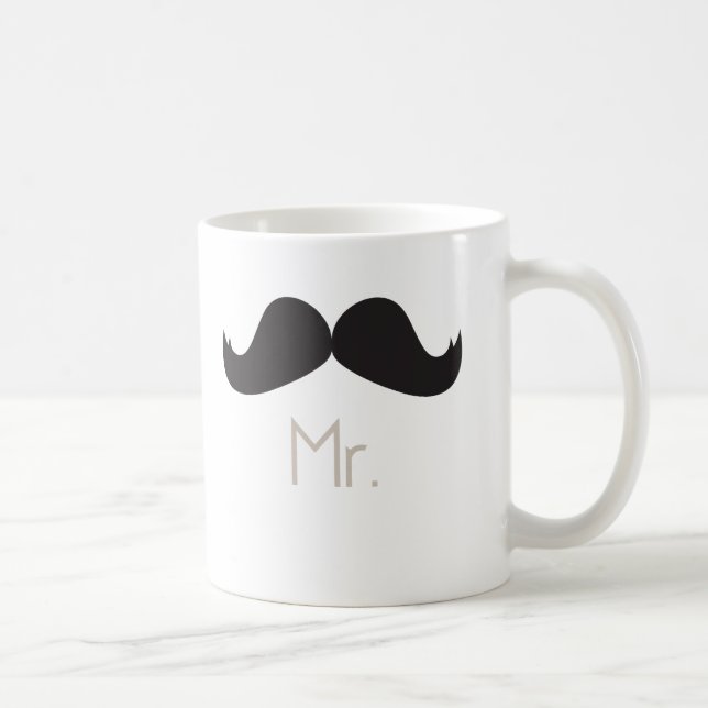 M. Moustache Mug (Droite)