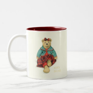 M. & MRS. BÊTRE Maron Mug à deux tons