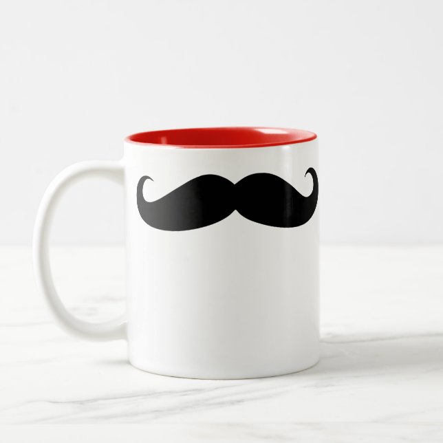 M. Mustache Mariage Café Beverage Mug (Gauche)