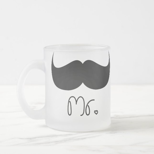 M. Mustache Mug (Gauche)