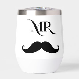 M. Mustache Verre Pour Lui