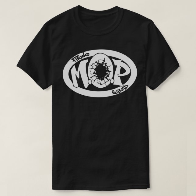 M.O.P. White Classic T - Shirt (Design vorne)
