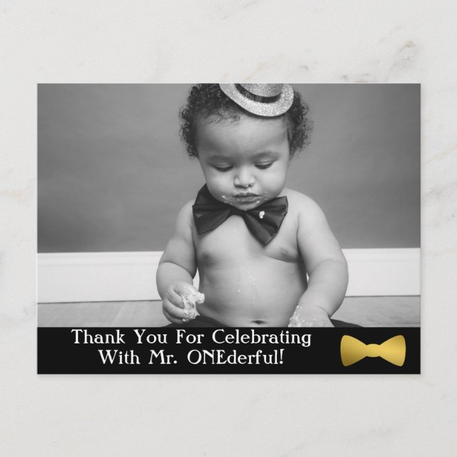 M. Onederful Merci Carte postale 2 (Devant)