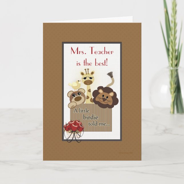 M. ou Mme Modèle de l'enseignant (Devant)