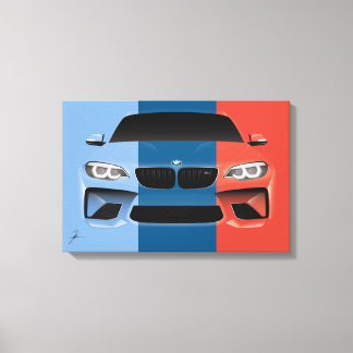 M-Racing M2 Art Leinwanddruck