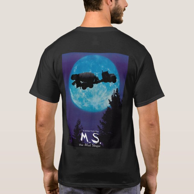 M.S. Schlamm-Schleuderer-Shirt T-Shirt (Rückseite)