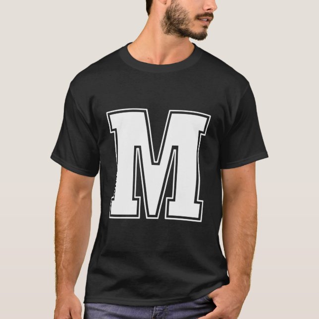 M - Schreiben T-Shirt (Vorderseite)
