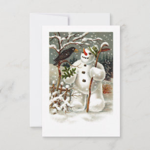 M. Snowman et M. Crow Invitation