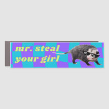 M. Steal Your Girl Drôle Mème Cool Possum