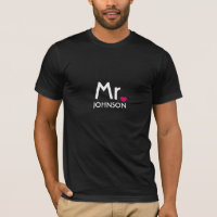 M. t-shirt - T-shirt de nom personnalisé