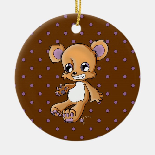 M. Teddy Keramikornament (Vorne)