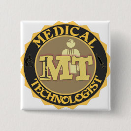M.Ü.-ABZEICHEN-LOGO - MEDIZINISCHER TECHNOLOGE - BUTTON